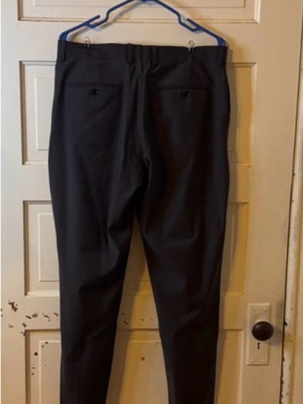 Express Men's Black Dress Pants - Modern Straight Leg - Picture 3 of 3